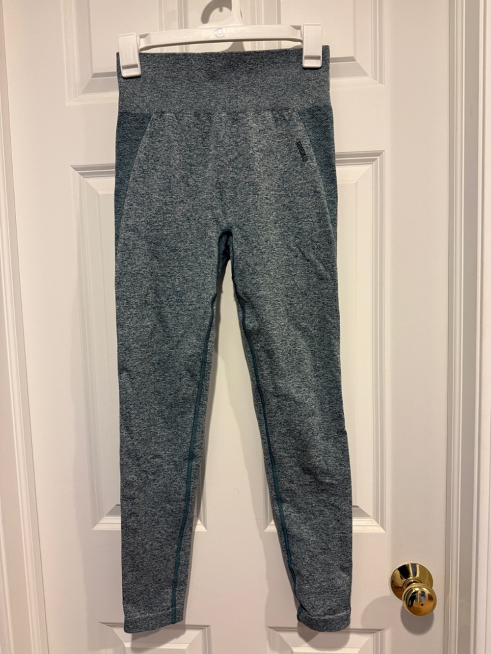 Gymshark Green Heather Seamless High-Waist Leggings